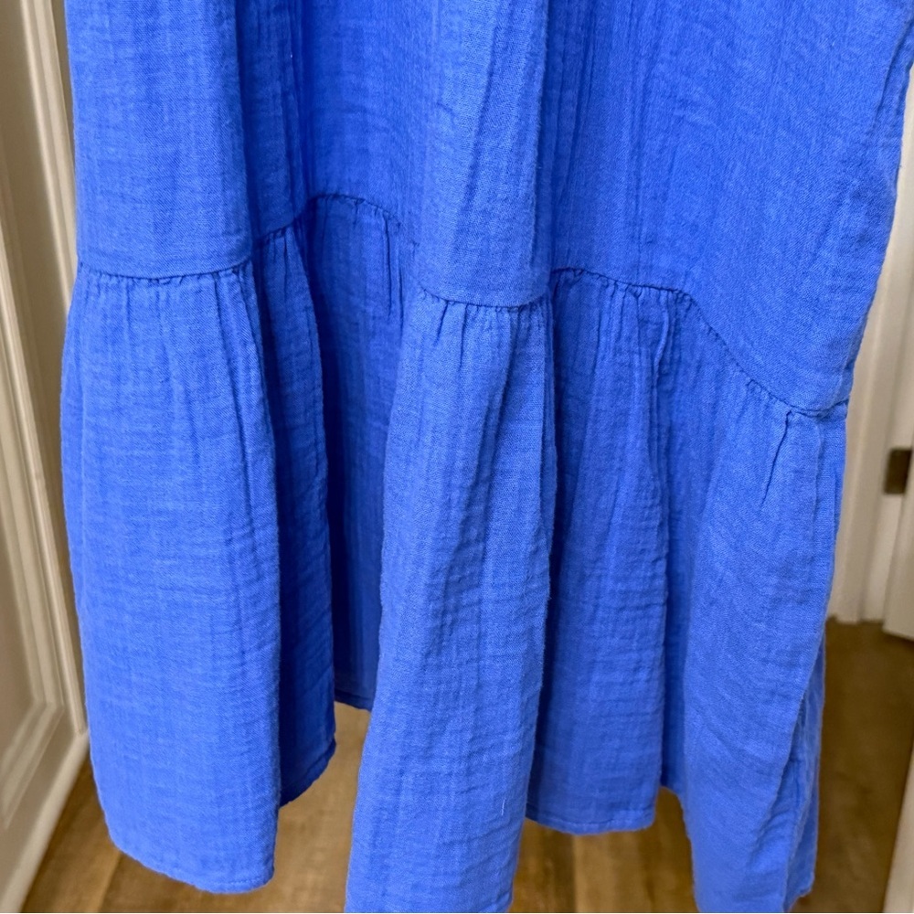 GAP Vibrant Blue Midi Dress - Picture 10 of 11